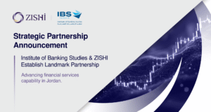 The Institute of Banking Studies and ZISHI have signed a first-of-its-kind agreement to advance capability across Jordan’s financial services sector.