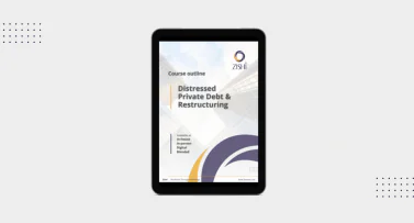 Distressed Private Debt & Restructuring Course