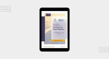 Executive Certificate in The Future of Power Markets